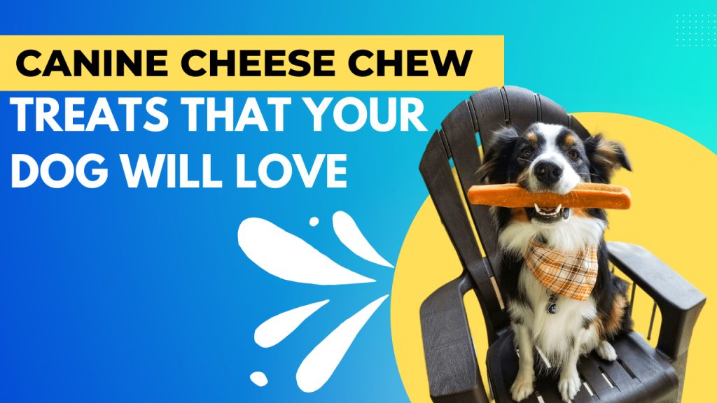 Canine Cheese Chew Treats That Your Dog Will Love 